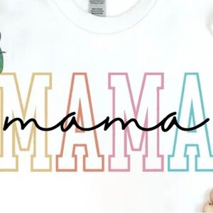 Custom mama t-shirt